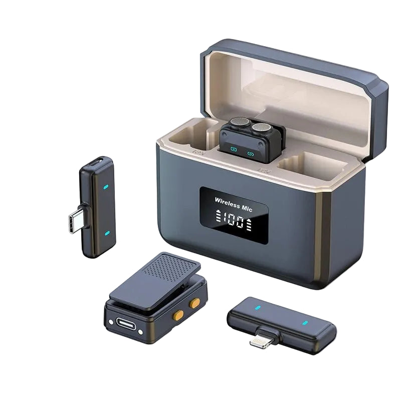 3 in 1 Wireless Lavalier Microphone - PCMAXIT INDUSTRIAL : OEM Computer Peripheral, Wireless Networking, PRO - AV, Power Charger Manufacturer in Vietnam | China