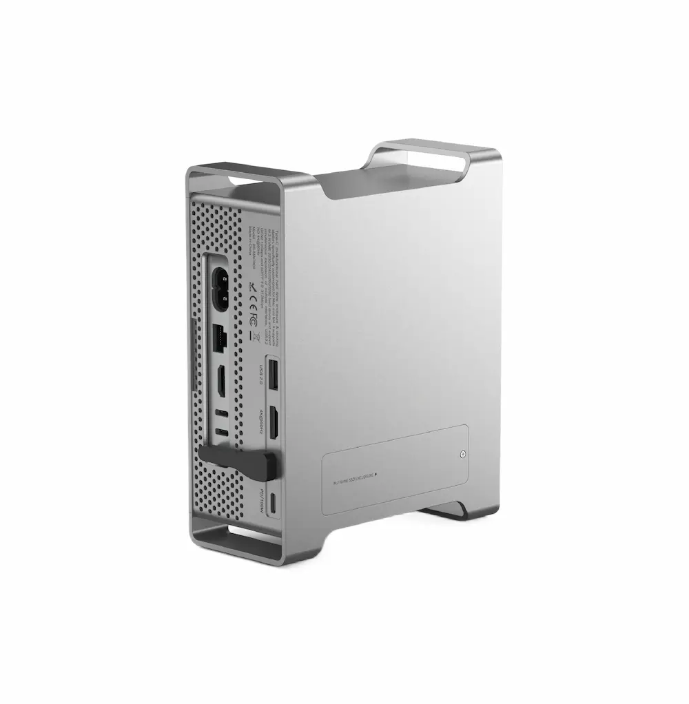 USB-C 10G Docking Station with M.2 NVMe SSD Slot and PD100W Power Delivery