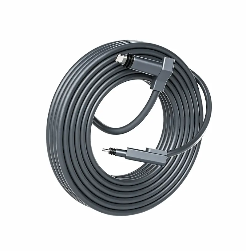 6ft 2m Starlink Gen2 V2 Ethernet Replacement Cable, 8 Core Copper Clad Aluminum Wire