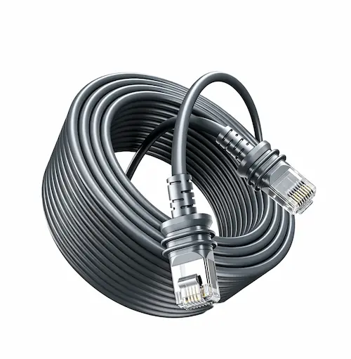 100ft 30M Starlink V3 Ethernet Replacement Cable, 24AWG 8-Core Pure Copper Wire