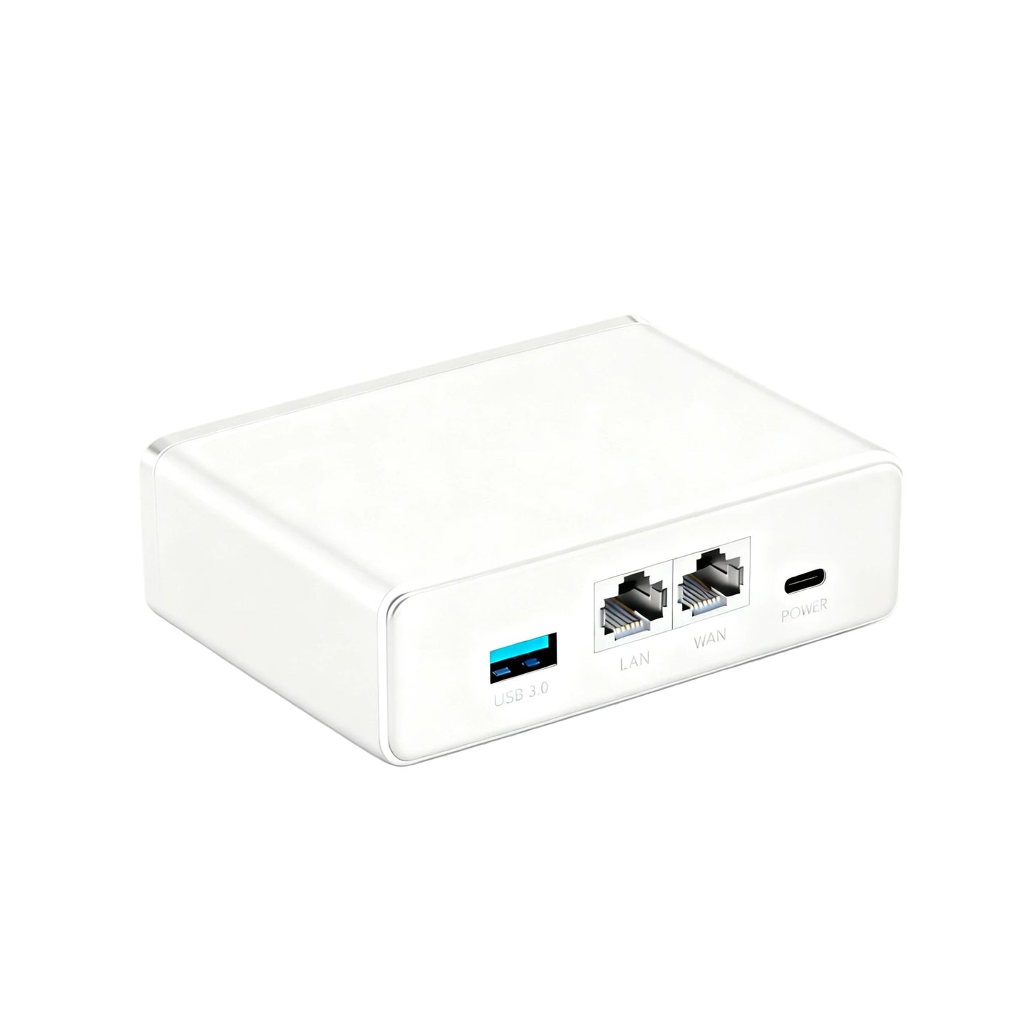 Smart Travel Router: Wi-Fi 6 AX3000, Built-in Ad Blocker & VPN, Multi-WAN