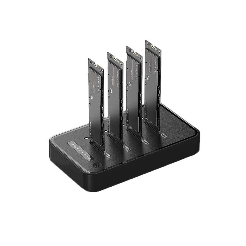 USB4 NVME 4 Bays Tool Free NVME M.2 SSD Enclosure Dock - PCMAXIT INDUSTRIAL : OEM Computer Peripheral, Wireless Networking, PRO - AV, Power Charger Manufacturer in Vietnam | China