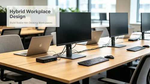 Hybrid Workplace Design: How to Build Stable Hot-Desking & Hybrid Office Workspaces