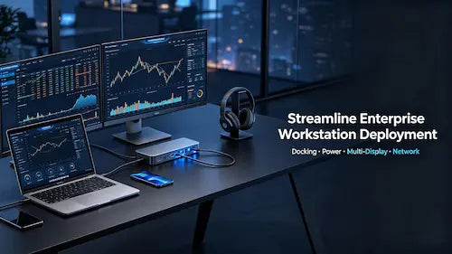 IT Connectivity: Enterprise Workstation Deployment With Unified Docking & Power Systems