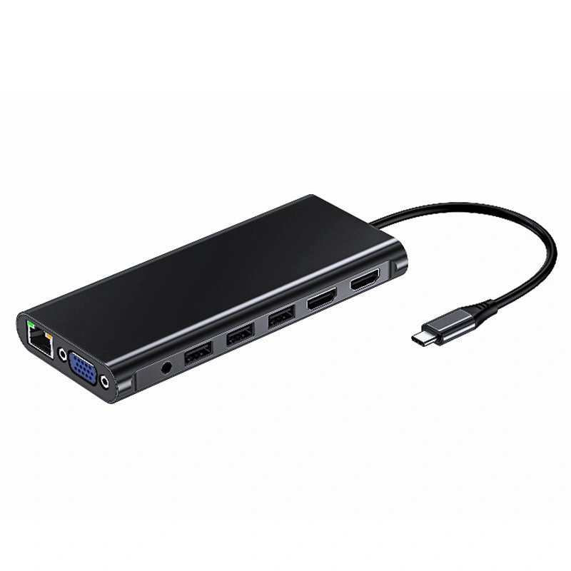 14 in 1 USB Type - C to Dual HDMI 2x 4K@60Hz Docking Station Hub - PCMAXIT INDUSTRIAL : OEM Computer Peripheral, Wireless Networking, PRO - AV, Power Charger Manufacturer in Vietnam | China