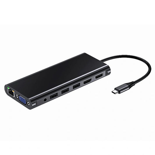 14 in 1 USB Type - C to Dual HDMI 2x 4K@60Hz Docking Station Hub - PCMAXIT INDUSTRIAL : OEM Computer Peripheral, Wireless Networking, PRO - AV, Power Charger Manufacturer in Vietnam | China