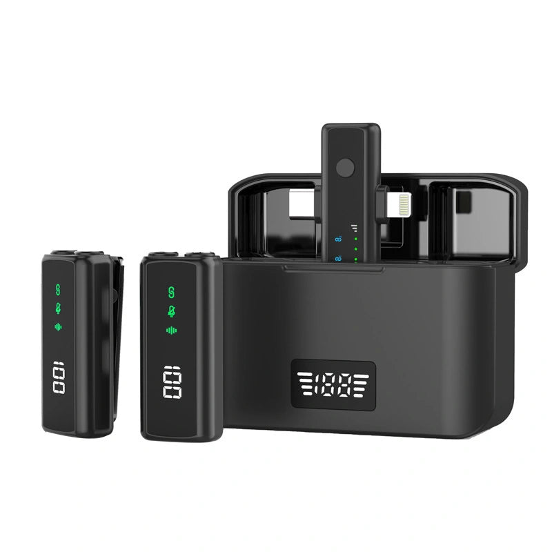3 in 1 Wireless Lavalier Microphone - PCMAXIT INDUSTRIAL : OEM Computer Peripheral, Wireless Networking, PRO - AV, Power Charger Manufacturer in Vietnam | China