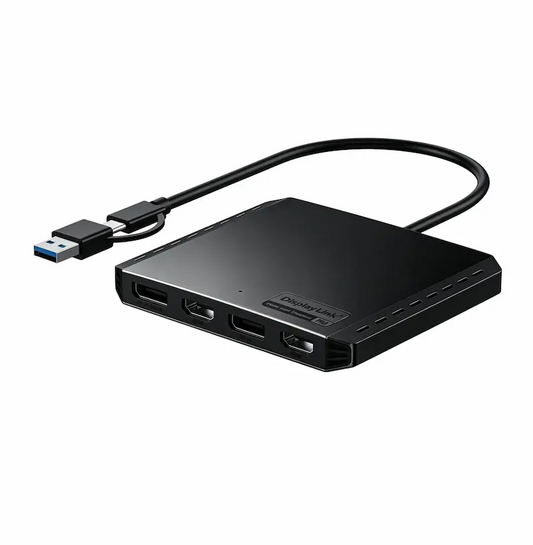 Universal Dual 8K@60Hz DisplayLink Adapter