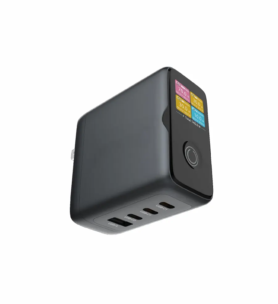 140W USB GaN Charger (3C+1A, PD3.1)