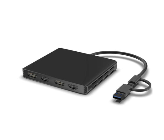 Combo USB - A/C 4x 4K/Dual DP 8K Universal Display Adapter - PCMAXIT INDUSTRIAL : OEM Computer Peripheral, Wireless Networking, PRO - AV, Power Charger Manufacturer in Vietnam | China