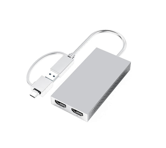 Combo USB - A/C Dual HDMI 4K Universal Display Adapter - PCMAXIT INDUSTRIAL : OEM Computer Peripheral, Wireless Networking, PRO - AV, Power Charger Manufacturer in Vietnam | China