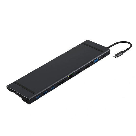 USB - C 3x Screen MST Docking Station with PD85W Power Delivery (2x HDMI +1x VGA) - PCMAXIT INDUSTRIAL : OEM Computer Peripheral, Wireless Networking, PRO - AV, Power Charger Manufacturer in Vietnam | China